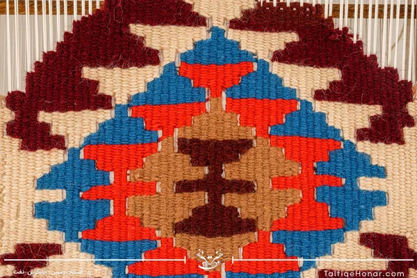 دار گلیم بافی دکوری سایز 35*60