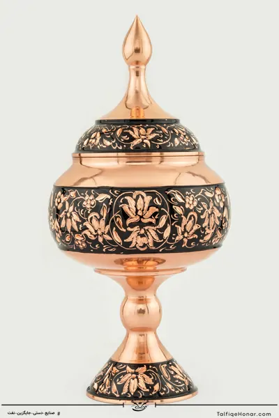 شکلات خوری مس الماس تراش سایز 22 کد 001 (10494)