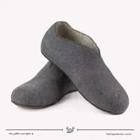 پاپوش نمدی رنگ طوسی سایز 42