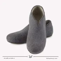 پاپوش نمدی رنگ طوسی سایز 42