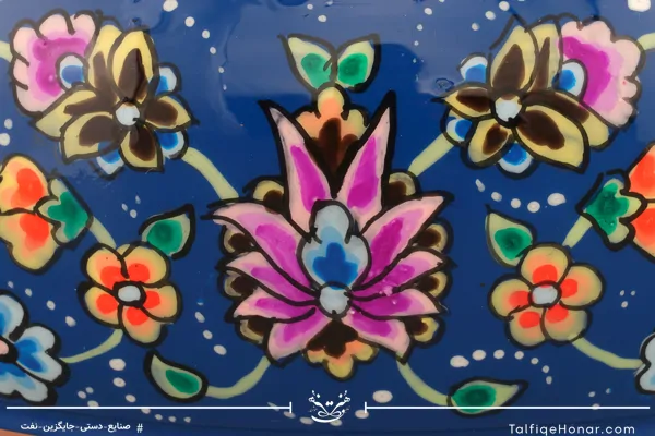 قندان مسی پرداز سایز 19(10526)