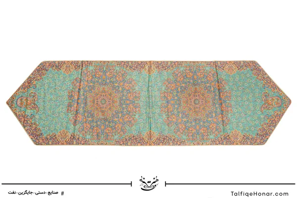 ست رومیزی ترمه طرح آسمان