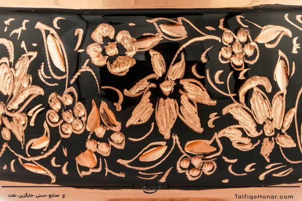 شکلات خوری مس الماس تراش سایز 22 کد 001 (10494)