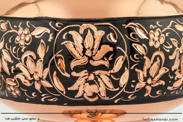 شکلات خوری مس الماس تراش سایز 22 کد 001 (10494)