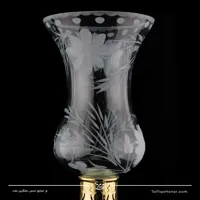 شمعدان لاله پایه برنجی سایز 50