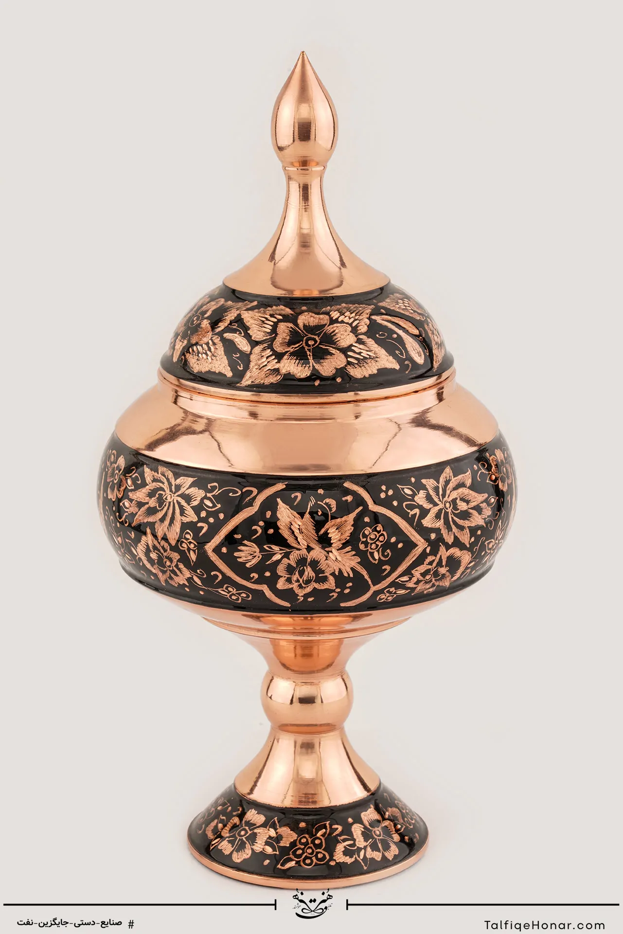 شکلات خوری مس الماس تراش سایز 25 کد(10494)
