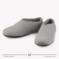 پاپوش نمدی رنگ خاکستری سایز 38