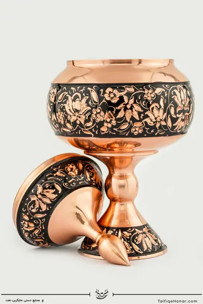 شکلات خوری مس الماس تراش سایز 22 کد 001 (10494)