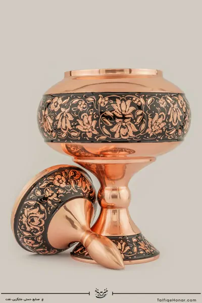 شکلات خوری مسی الماس تراش سایز 30 (10494)