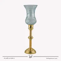 شمعدان لاله پایه برنجی سایز 50