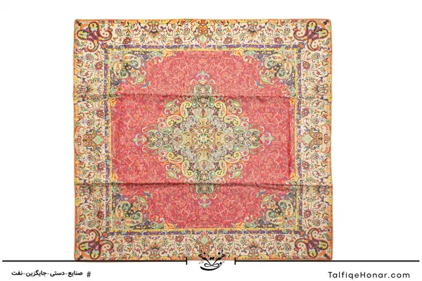  ست رومیزی ترمه طرح ارغوان