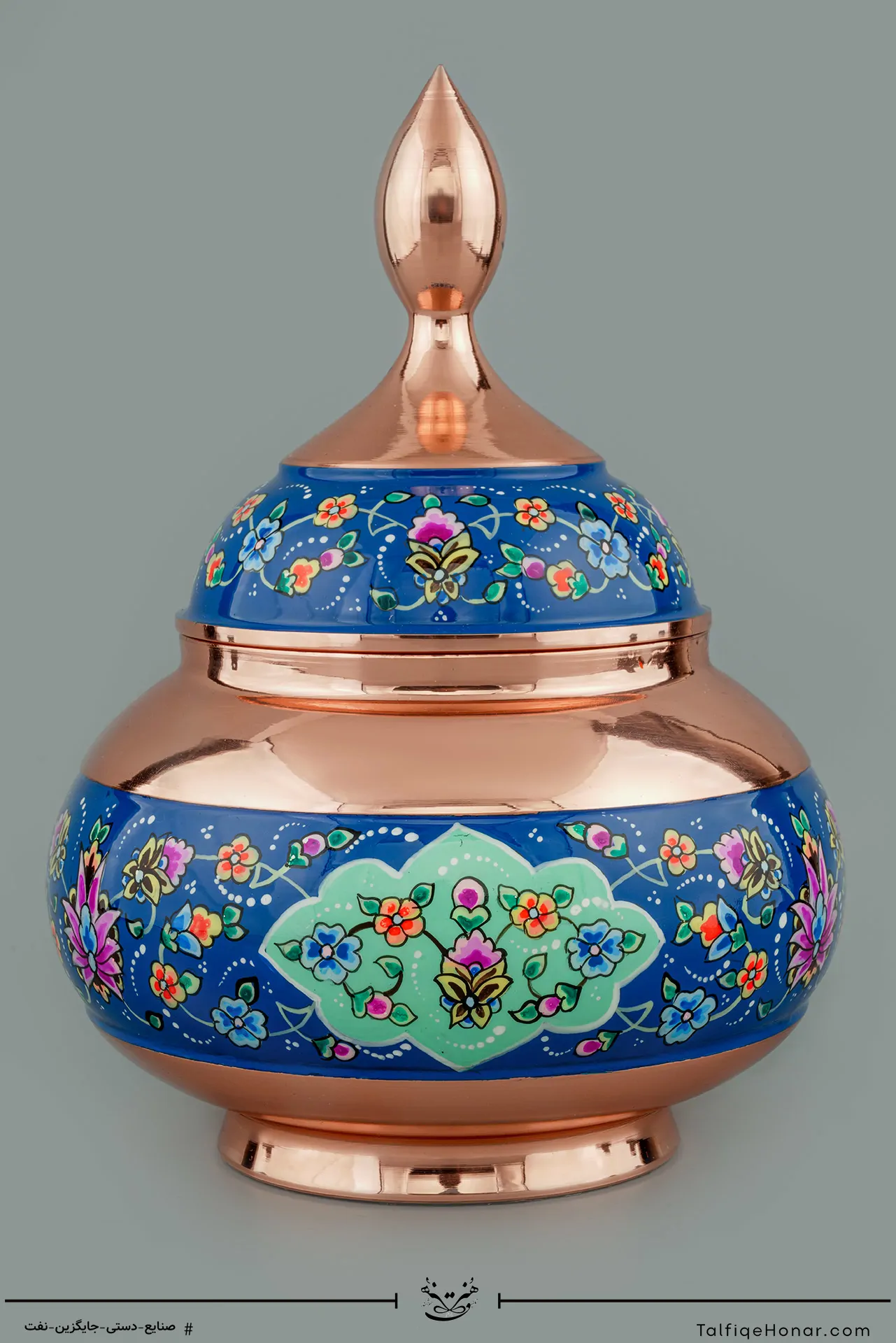 قندان مسی پرداز سایز 22(10526)