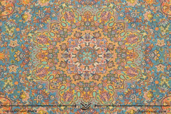 ست رومیزی ترمه طرح آسمان