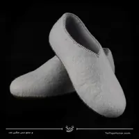 پاپوش نمدی رنگ خاکستری سایز 38