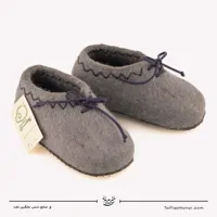 پاپوش نمدی بندار رنگ طوسی سایز 21