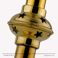 شمعدان لاله پایه برنجی سایز 50