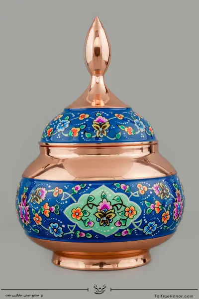 قندان مسی پرداز سایز 19(10526)