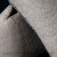 پاپوش نمدی رنگ کرمی سایز 43