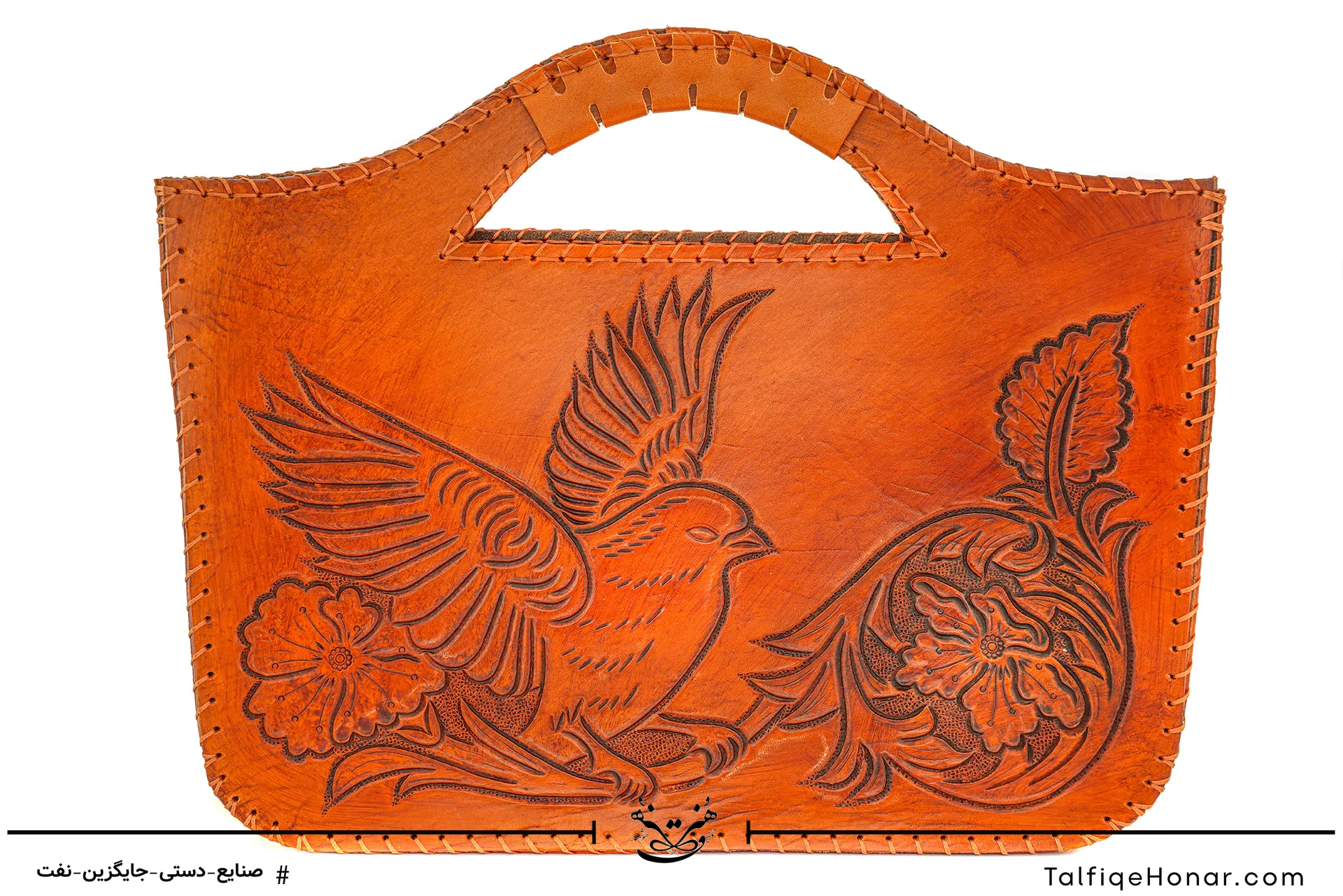 کیف دستی چرمی مینا