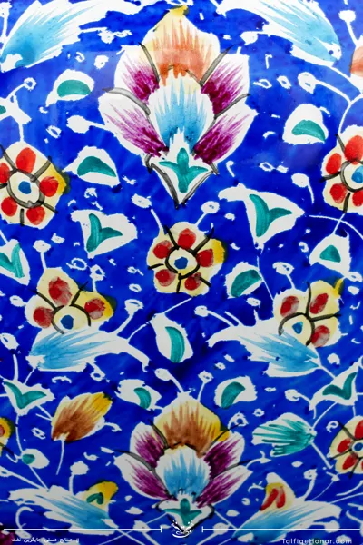گلدان مینا کاری سایز 30 (10514)