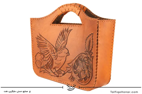 کیف دستی چرمی مینا