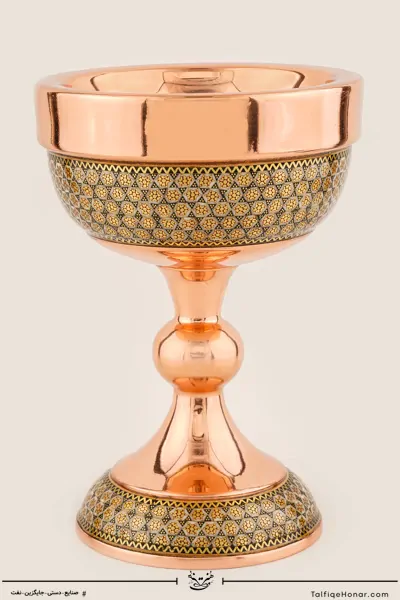 سنگاب مس خاتم سایز20