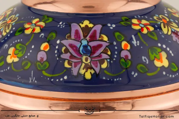 قندان سیبی مس پرداز ارتفاع 23 کد (10482)