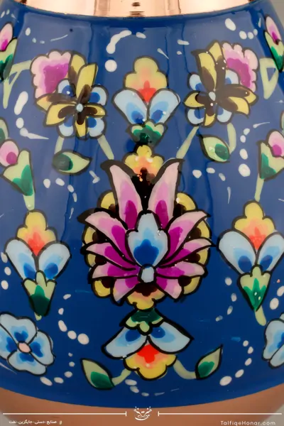 گلدان صراحی مس پرداز سایز 20(10526)