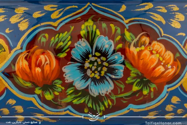 شکلات خوری مس نقاشی سایز 30 کد (10494)