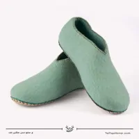 پاپوش نمدی رنگ سبز سایز 38