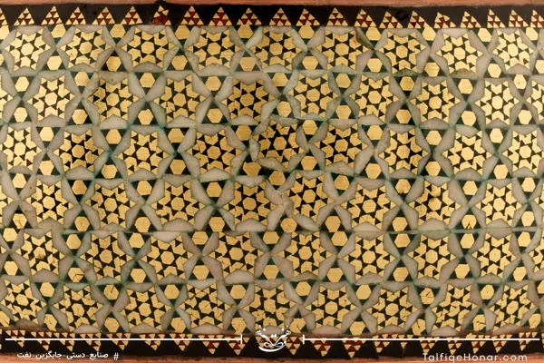 شکلات خوری مس خاتم کاری سایز 26 کد 002(10482)