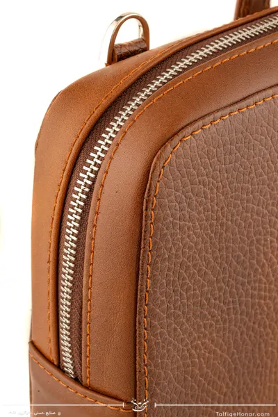 کیف اداری چرم فلوترگاوی قهوه ای روشن سایز 30*40
