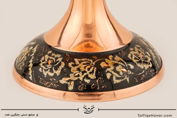 آجیل خوری مس الماس تراش طرح ویژه نقره سایز22کد10002