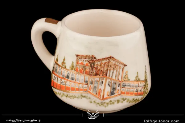 ست ماگ و سینی طرح عالی قاپو