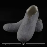 پاپوش نمدی رنگ طوسی سایز 42